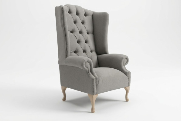 Chesterfield fotel uszakowy Sofa Fotel Pokój dzienny Relaks Klub