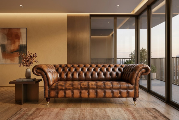 Luksusowa Designerska Sofa Kanapa Podkładka Trzy miejsce do siedzenia Skóra Kanapy Sofy 3er Siedziba Nowe