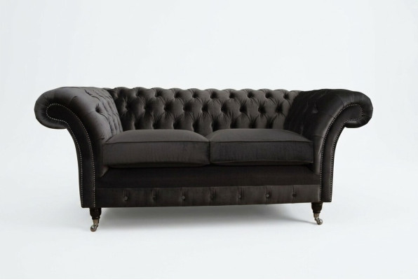 Fotel Chesterfield 2-osobowy Design Sofa Sofy Kanapa Komplet WNĘTRZE NOWE Dwuosobowy