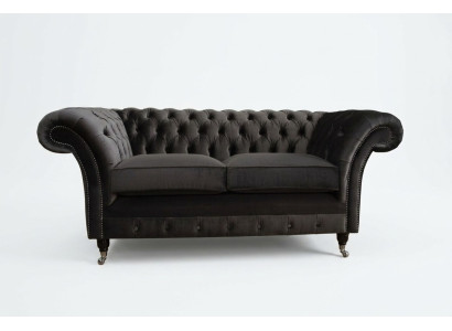Fotel Chesterfield 2-osobowy Design Sofa Sofy Kanapa Komplet WNĘTRZE NOWE Dwuosobowy