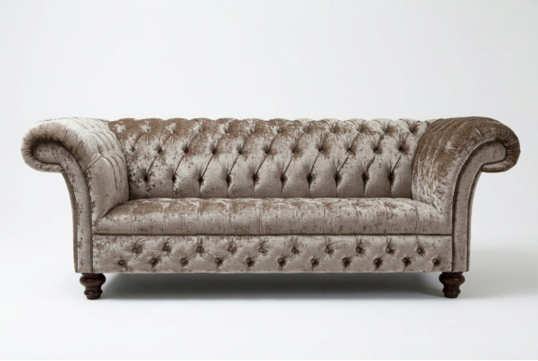 Design Kanapa Trzyosobowa Podkładka Sofa Nowoczesna 3-osobowa Siedziba Sofy Pokój Meble Szary