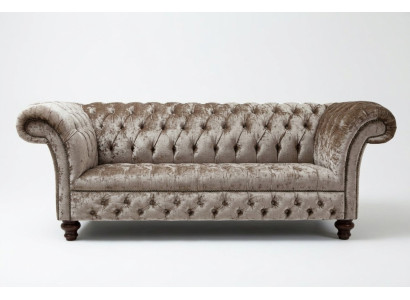 Design Kanapa Trzyosobowa Podkładka Sofa Nowoczesna 3-osobowa Siedziba Sofy Pokój Meble Szary