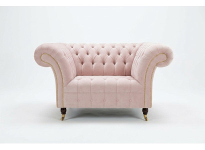 Chesterfield fotel telewizyjny Sofa jednoosobowa kanapa Tkanina sofy Obicia Nowy Materiał