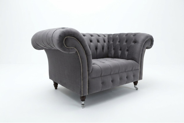 Chesterfield Sofa Kanapa Sofa Wieloosobowa 1,5 Miejscowa Kanapa Klasyczny Fotel Jedenosobowy