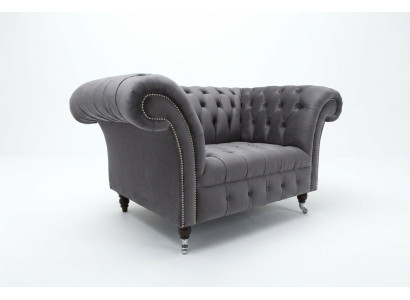 Chesterfield Sofa Kanapa Sofa Wieloosobowa 1,5 Miejscowa Kanapa Klasyczny Fotel Jedenosobowy