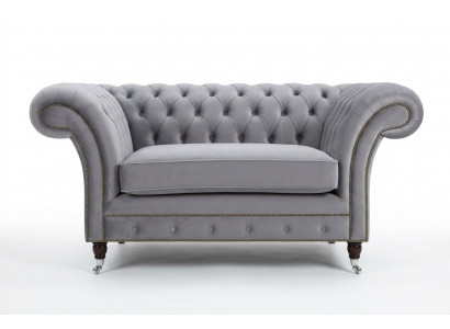 Sofa Chesterfield Kanapa Kanapa z zestawem tapicerskim 1,5-osobowa Sofy Klasyczna Jednoosobowa