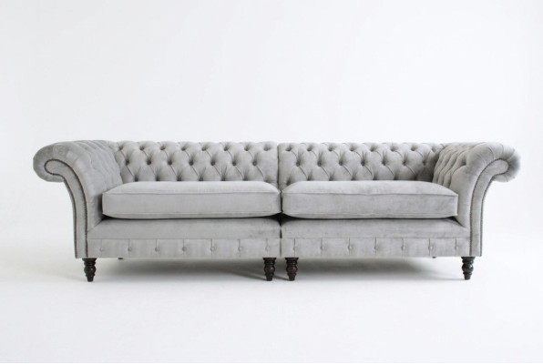 Wysokiej jakości Sofa Chesterfield Podkładka Couch Włókienniczy Sofa tanie sofy z mikrofibry Nowe