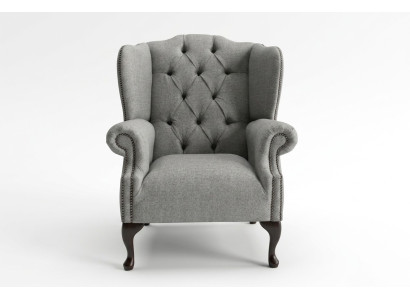 Fotel Chesterfield 1-osobowy fotel z tkaniny skórzanej, tapicerowany, sofa do oglądania telewizji, kanapa.