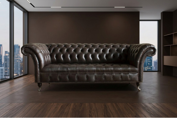 Sofa materiałowa Chesterfield sofa skórzana sofa podkładka salonowa Wykonane na miarę