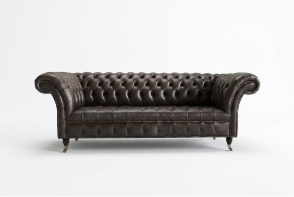Sofa materiałowa Chesterfield sofa skórzana sofa podkładka salonowa Wykonane na miarę