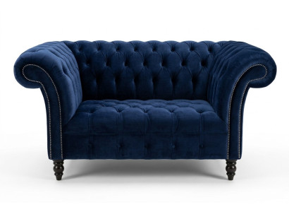 Chesterfield Sofa Couch Zestaw wypoczynkowy 1,5-osobowa Sofa Klasyczna Fotel jednoosobowy