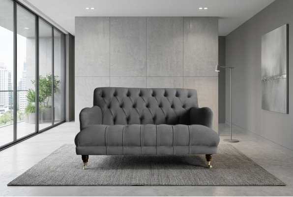 Chesterfield Sofa 2 osobowa sofa tapicerowana kanapy sofy fotele siedzisko tapicerowane zestaw nowy
