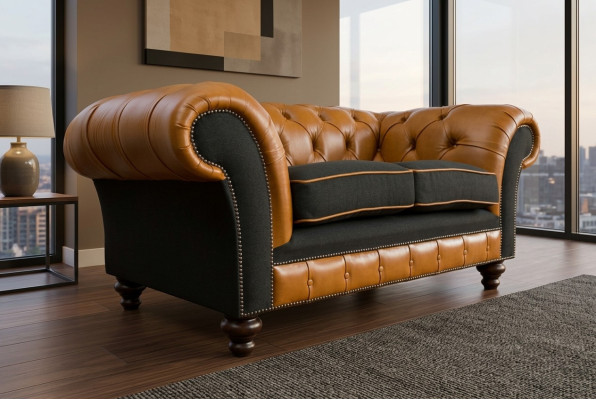 Salon Chesterfield - kanapa, sofa, fotele, tapicerowane meble do salonu