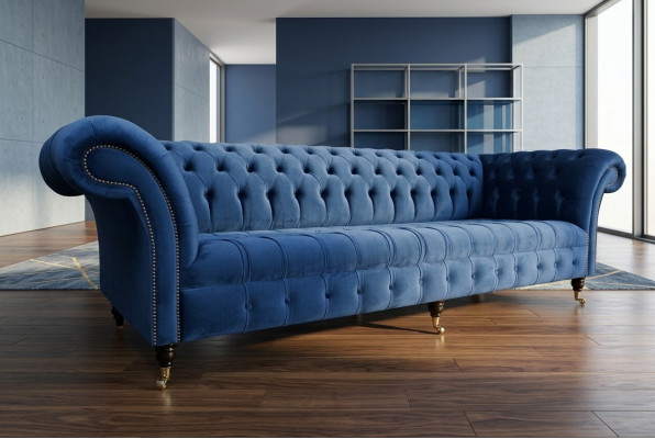 Sofa Sofy Luksusowe sofy tapicerowane Sofy materiałowe Luksusowa designerska kanapa Nowe 4 miejsce do siedzenia