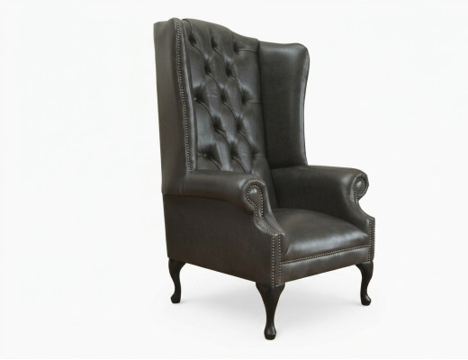 Fotel z podnóżkami Chesterfield jednoosobowy kanapa sofa kanapa Relaks tapicerka z weluru, skóry, tkaniny