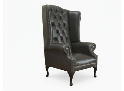 Fotel z podnóżkami Chesterfield jednoosobowy kanapa sofa kanapa Relaks tapicerka z weluru, skóry, tkaniny