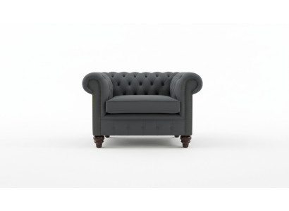 Chesterfield Design Fotel Kanapa Obicie Luksusowy Materiał Kanapa 1-osobowa Jeden osobowy