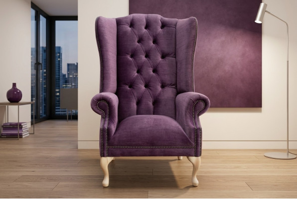 Design Fotel Kanapa Sofa Relaks Salon Luksus Telewizja Nowy Klub Tapicerowany Skóra Burberry