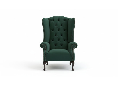 Fotel uszak Chesterfield fotel 1-osobowy Sofa Tapicerowana Kanapa Relaks Telewizyjna Tkanina