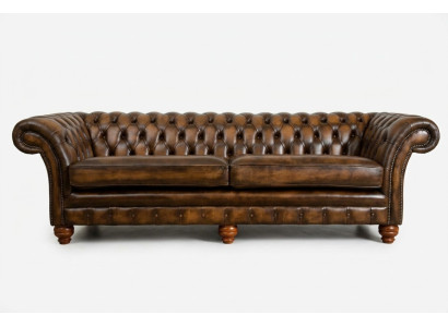 Sofa Chesterfield 4 miejsce do siedzenia Salon Sofa Kanapy Podkładka Sofy Nowa XXL Big
