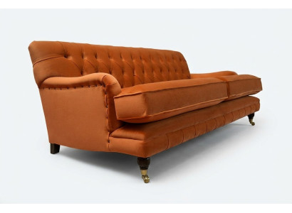 Chesterfield Couch, poduszka siedziska trzyosobowa sofa wytrzymała i wysokiej jakości