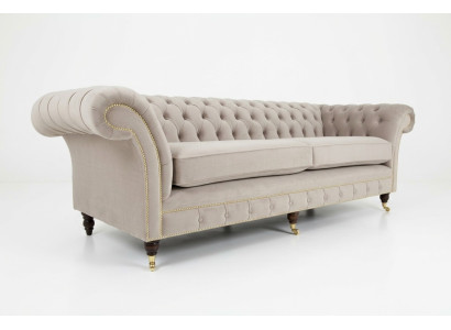 Sofa 4 miejsce do siedzenia xxl Kanapa Siedziba Podkładka Sofy Kanapy Chesterfield Design