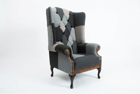 Designerski fotel Chesterfield Fotel Club Lounge 1 miejsce do siedzenia