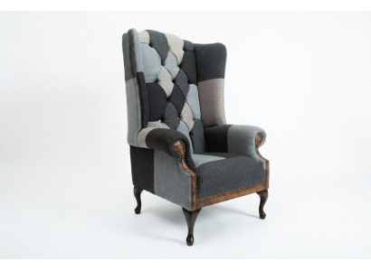 Designerski fotel Chesterfield Fotel Club Lounge 1 miejsce do siedzenia