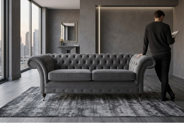 Sofa Trzyosobowa Podkładka Design Sofa Sofa 3-osobowa Siedziba Meble do Salonu