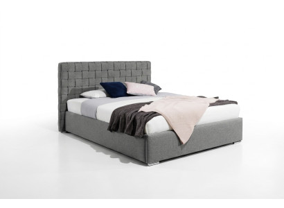 Łóżko Tapicerowane Design Luksusowe Podwójne Łóżka Hotelowe Sypialnia Małżeńska Nowe 200x200cm.