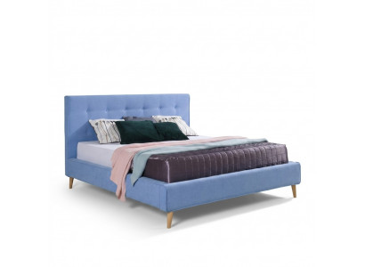 Hotel Chesterfield Luksusowe Łóżko Niebieska Sypialnia Angielskie Łóżka 180 x 200cm Nowe