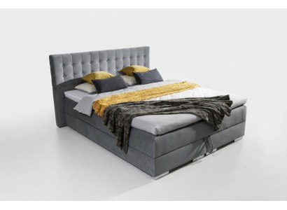 Chesterfield Design łóżko Tekstylia Welurowe Tapicerowane Welurowe Luksusowe Łóżka Sypialniane Nowe