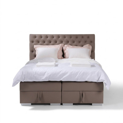 Luksusowa Sypialnia Łóżko Podkładka Design Luksusowe Dwuosobowe Łóżko Hotelowe Chesterfield