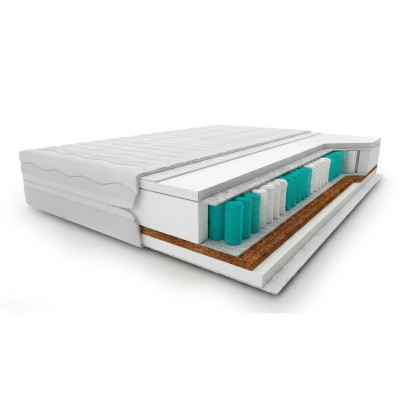Materac Ekskluzywne materace z rdzeniem visco 120x200 King Size Baldachim do snu 18cm