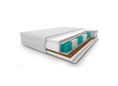 Materac Ekskluzywne materace z rdzeniem visco 120x200 King Size Baldachim do snu 18cm