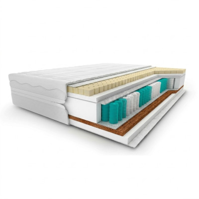 Wysokiej jakości materac Materac 7 strefowy Materac łóżkowy Pianka wiskoelastyczna 80x200cm