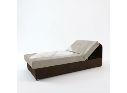 Łóżko Łóżka Drewno Skóra 80x200cm Wyściełane Małżeńskie Design Skórzane Hotelowe Meble Boxspring