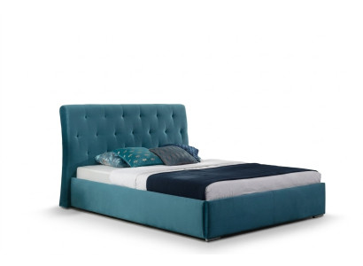 Łóżko tapicerowane w stylu luksusowym, podwójne, hotelowe 180x200cm, sypialnia z aksamitu, nowe.