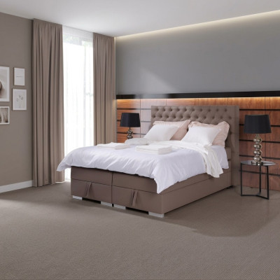 Designerskie łóżko sprężynowe do łóżka podwójnego Sypialnia Chesterfield Meble