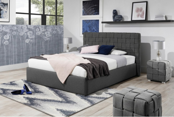 Łóżko Design Luksusowe Luksusowe łóżka Tekstylia Nowoczesna Sypialnia 140/160/180 Nowe130