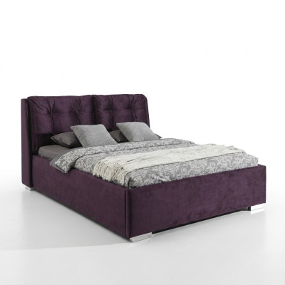 Łóżko tapicerowane Luksusowy design Doppel Hotel Betten 180x200cm Sypialnia Tekstylia Nowe