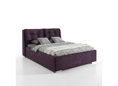 Łóżko tapicerowane Luksusowy design Doppel Hotel Betten 180x200cm Sypialnia Tekstylia Nowe