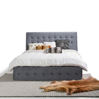 Luksusowa sypialnia łóżko tapicerowane Design Luksusowe podwójne łóżka hotelowe 140x200cm Nowe