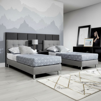 Łóżko Podkładka Design Luksusowe Dwuosobowe łóżko Hotelowe Małżeństwo Sleep Pokój Nowe 180x200cm