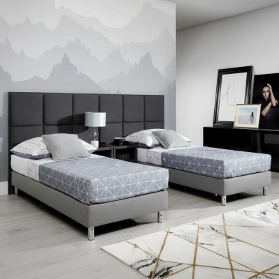 Łóżko Podkładka Design Luksusowe podwójne łóżko hotelowe Małżeństwo 80/160x200cm Sleep Pokój