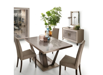 Stół obiadowy jadalnia salon Ustawić Drewno Design Italian Meble