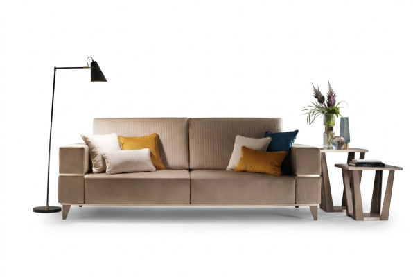 Sofa Kanapa Podkładka 3 miejsce do siedzenia Włókienniczy Sofy Kanapy Siedziba Obcios Design New Club