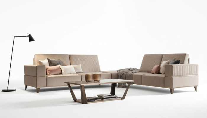 stolik kawowy Tabela Podkładka Design Szklany stolik Bok Drewno Sofa Kanapa Brązowe stoły