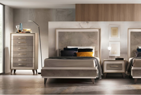 Łóżko Podkładka Design Luksusowe podwójne łóżko hotelowe Małżeństwo 120x200cm Sleep