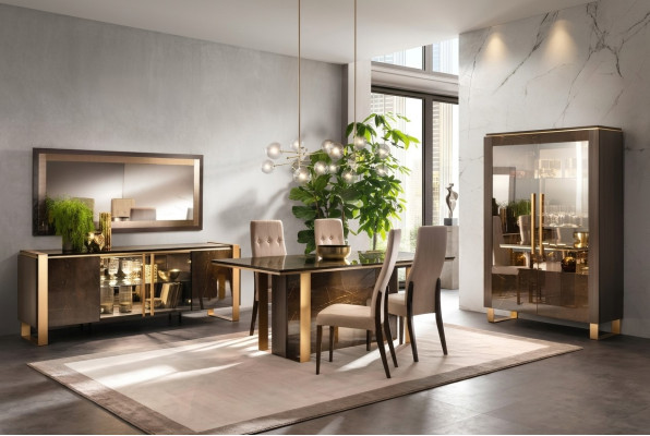 Stół obiadowy Tabela Grupa jadalnia Drewno salon Ustaw Design Krzesza